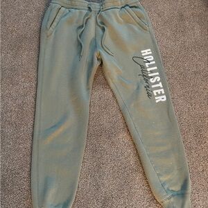 Hollister womens Olive Joggers